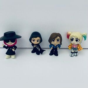 Funko Mystery Minis DC Birds of Prey Harley Quinn Huntress Cassandra Cain